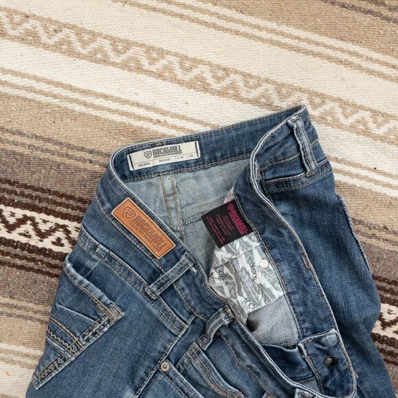ROCK & ROLL DENIM MID RISE RIDING BOOTCUT JEANS SZ W31 L32 - Picture 4 of 8